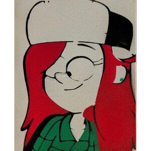 Gravity Falls Spray Paint Art Piece